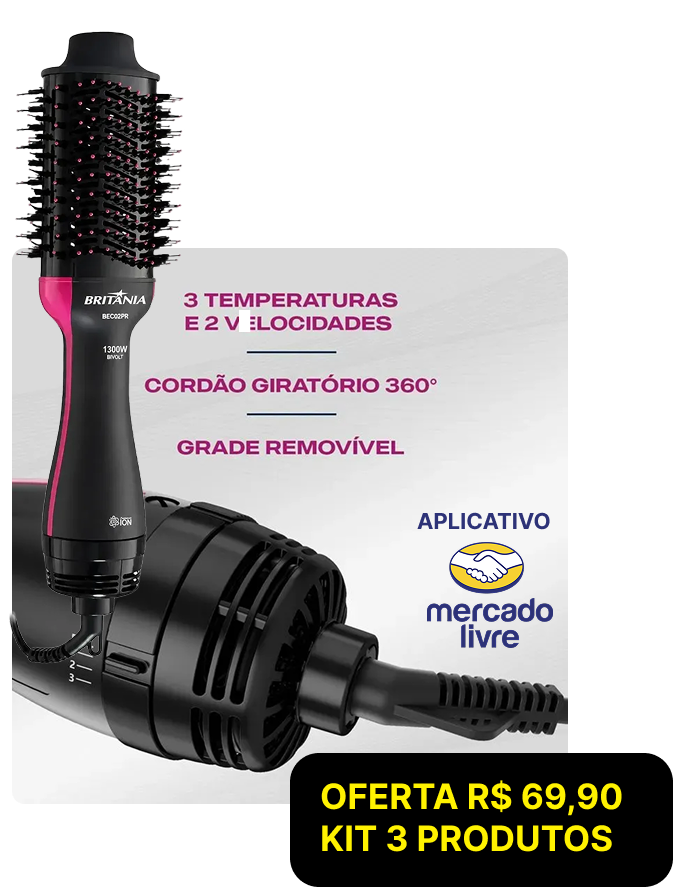 escova secadora barata